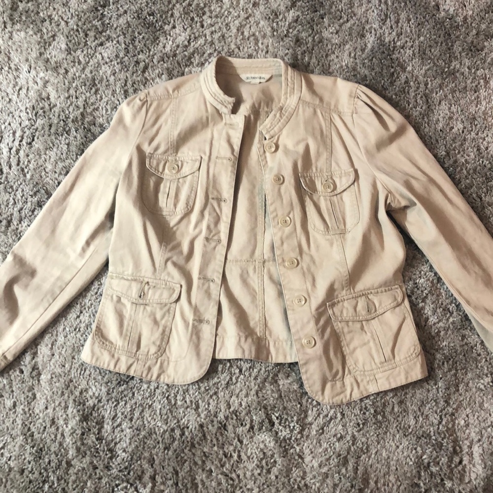 Tan jacket